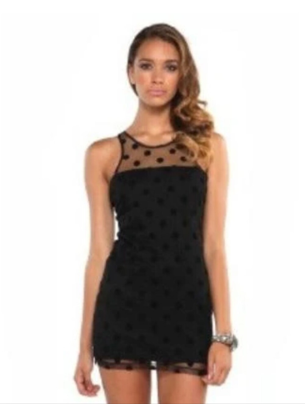 Zinga sleeveless bodycon dress